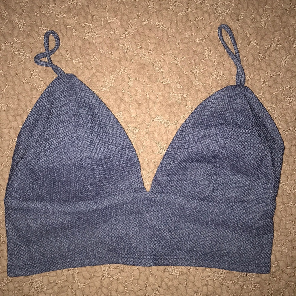 Denim Look bralette
